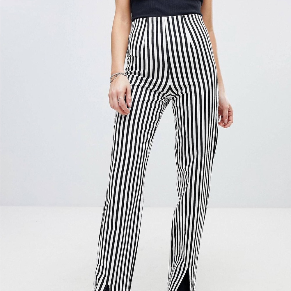 Honey Punch Split Leg Trousers